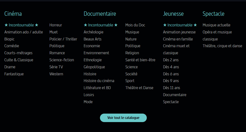 Capture décran médiathèque numérique 1